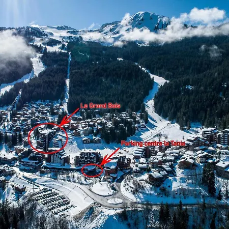Skis Aux Pieds A La Tania - 2 Pieces, 31m², 4 Pers, Balcon, Proche Commerces - Fr-1-182a-17 * Courchevel
