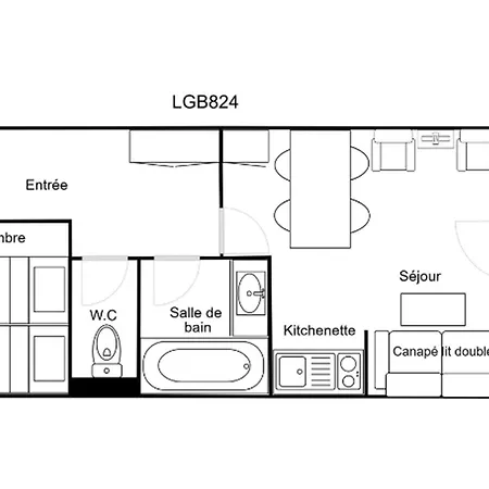 Appartement Confortable 2 Pièces, Skis Aux Pieds, Proche Commerces - Fr-1-182a-17 Courchevel